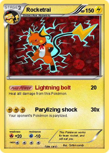 Pokemon Rocketrai