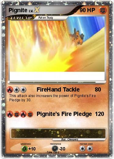 Pokemon Pignite
