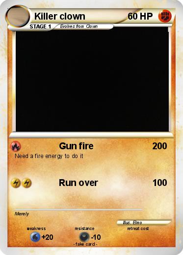 Pokemon Killer clown