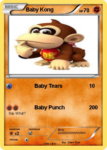 Pokemon Baby Kong