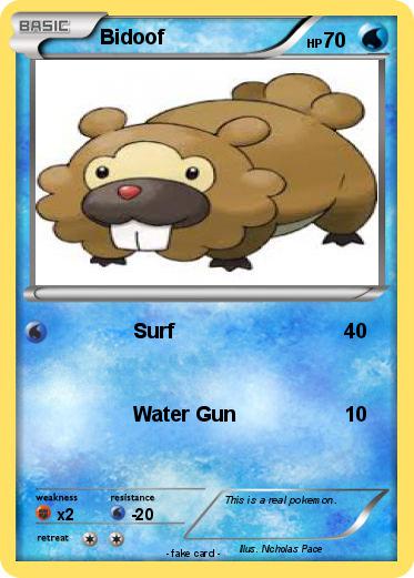 Pokemon Bidoof