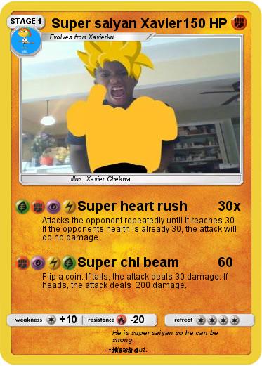Pokemon Super saiyan Xavier