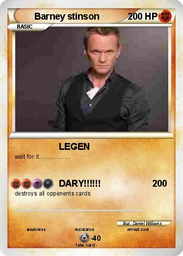 Pokemon Barney stinson