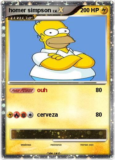 Pokemon homer simpson