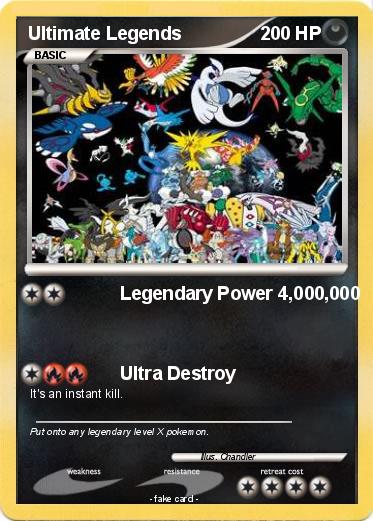 Pokemon Ultimate Legends