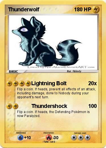 Pokemon Thunderwolf