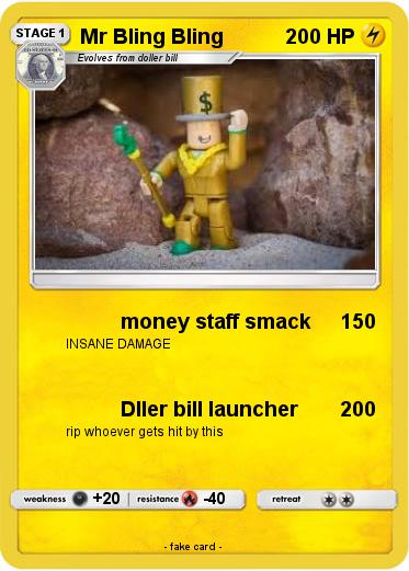 Pokemon Mr Bling Bling