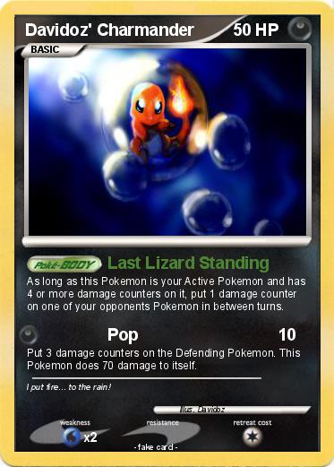 Pokemon Davidoz' Charmander
