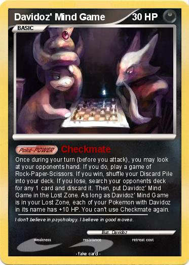 Pokemon Davidoz' Mind Game