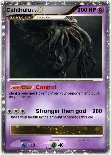 Pokemon Cahthulu