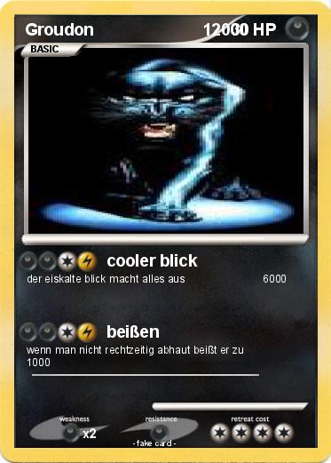 Pokemon Groudon                        12000