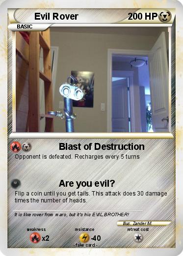 Pokemon Evil Rover