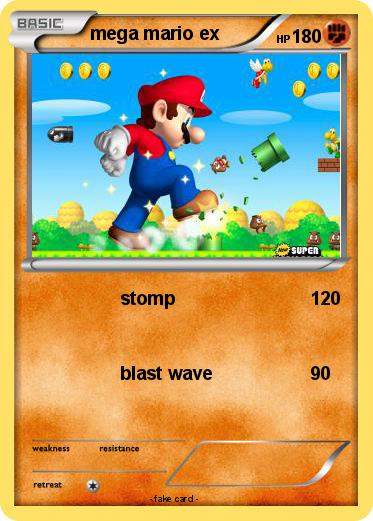 Pokemon mega mario ex