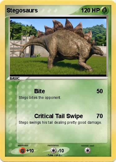 Pokemon Stegosaurs