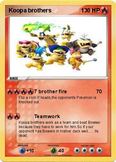 Pokemon Koopa brothers
