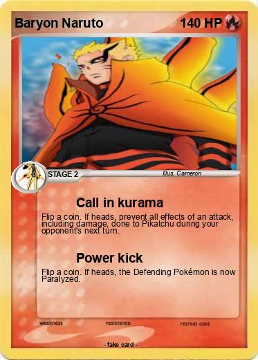 Pokemon Baryon Naruto