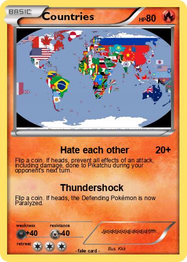 Pokemon Countries