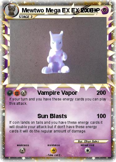 Pokemon Mewtwo Mega EX EX EX EX
