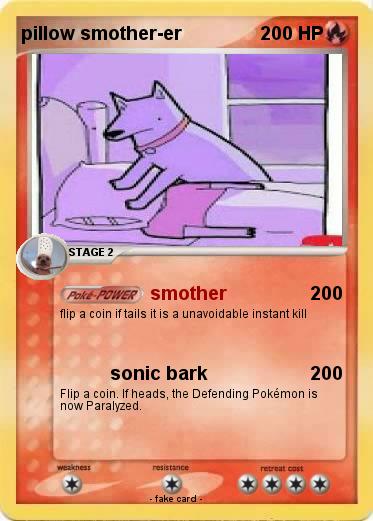 Pokemon pillow smother-er