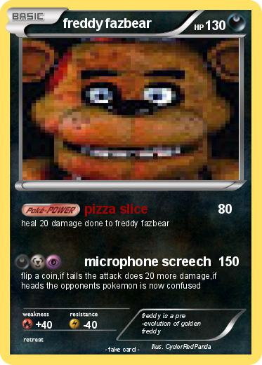 Pokemon freddy fazbear