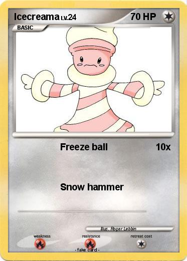 Pokemon Icecreama