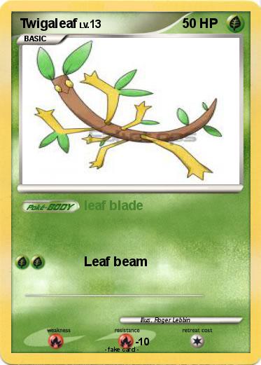 Pokemon Twigaleaf