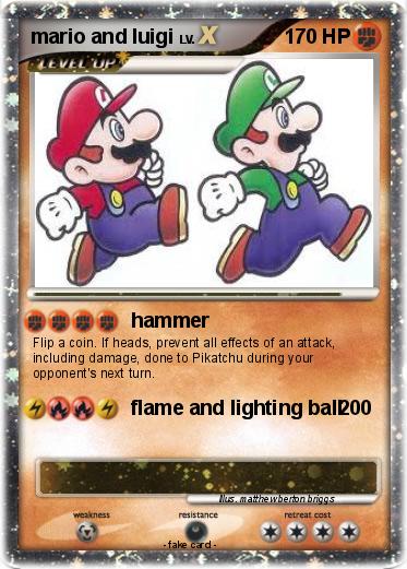 Pokemon mario and luigi