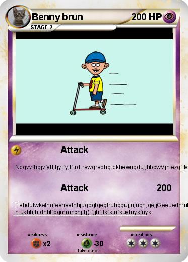 Pokemon Benny brun