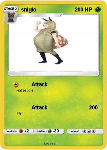 Pokemon sniglo