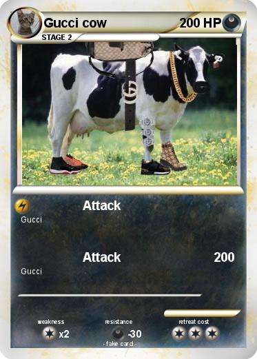 Pokemon Gucci cow