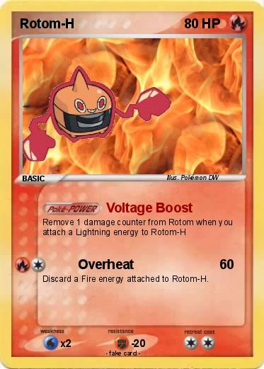 Pokemon Rotom-H