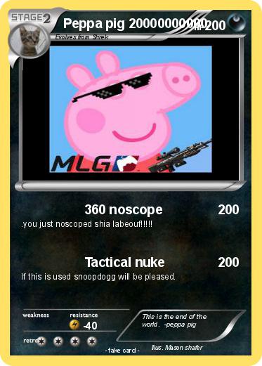 Pokemon Peppa pig 20000000000