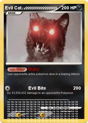 Pokemon Evil Cat
