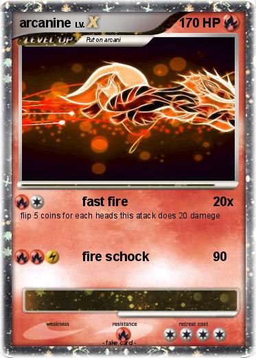 Pokemon arcanine