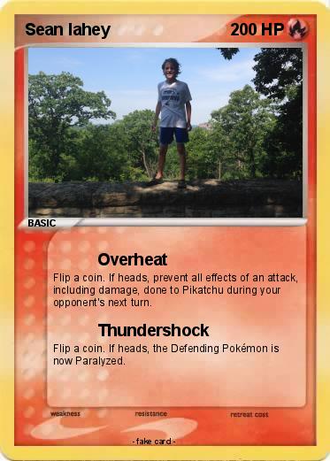 Pokemon Sean lahey