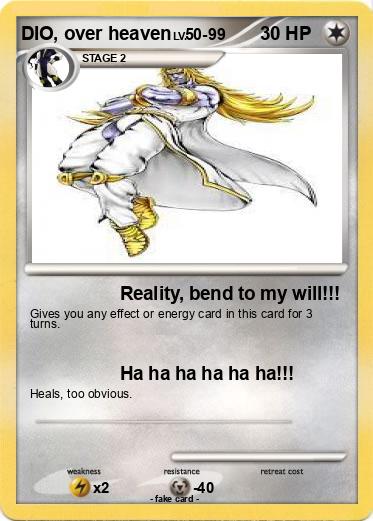 Pokemon DIO, over heaven