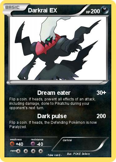 Pokemon Darkrai EX