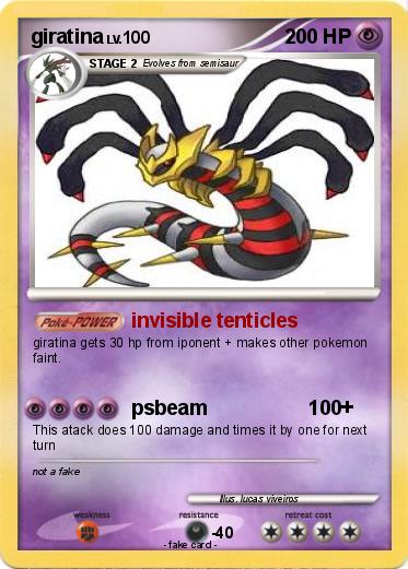 Pokemon giratina