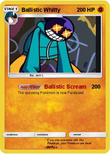 Pokemon Ballistic Whitty