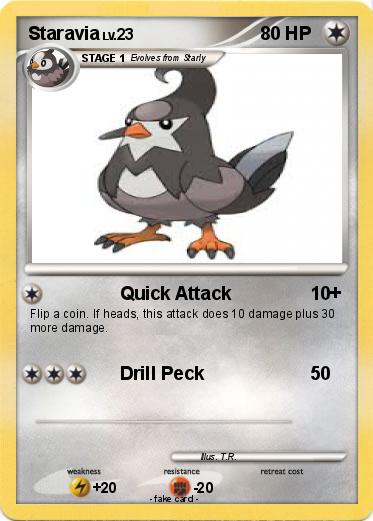 Pokemon Staravia