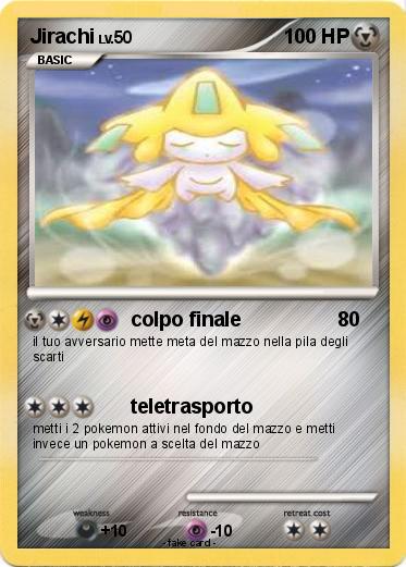 Pokemon Jirachi