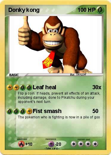 Pokemon Donky kong