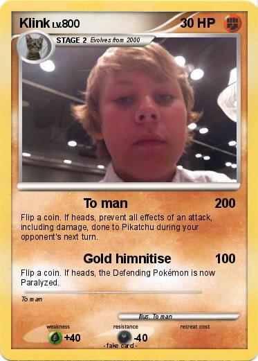 Pokemon Klink