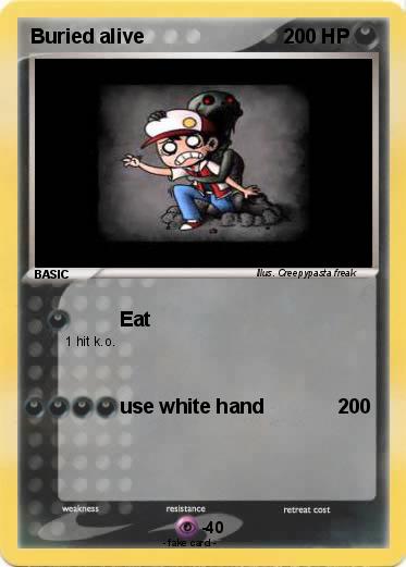 Pokemon Buried alive