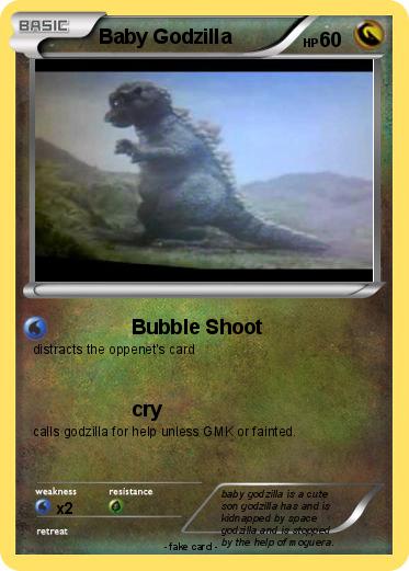 Pokemon Baby Godzilla