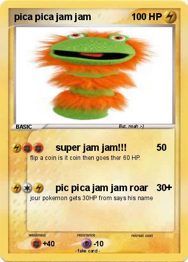 Pokemon pica pica jam jam