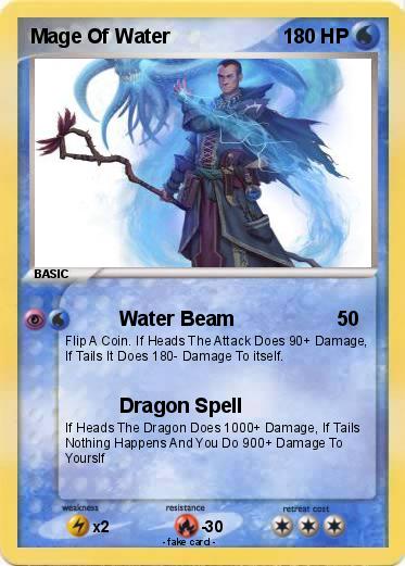 Pokemon Mage Of Water