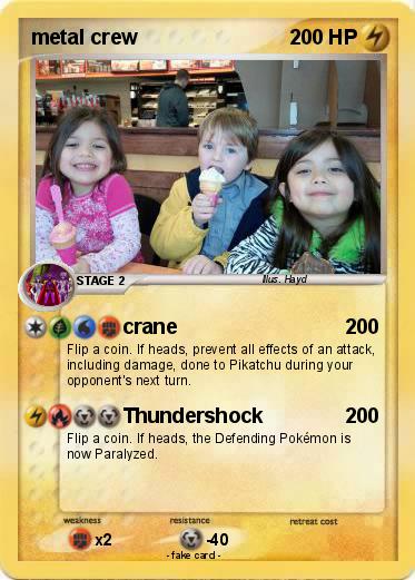 Pokemon metal crew