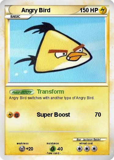 Pokemon Angry Bird