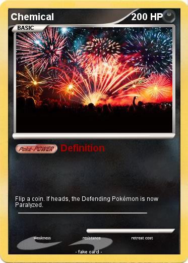 Pokemon Chemical